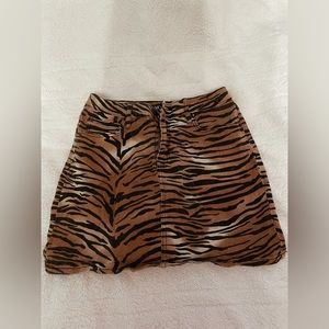 Zebra Skirt